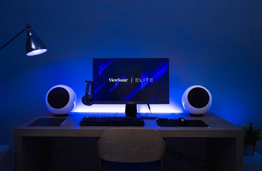 ViewSonic ELITE lanceert nieuwe 32-inch gamingmonitors met de nieuwste gamergerichte technologieën